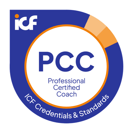 ICF Professional Certified Coach PCC badge