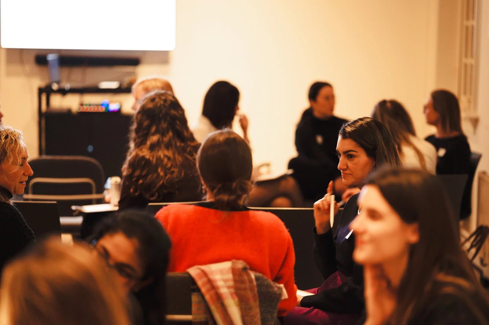 Refreshments at a Women in Corporate Circles event